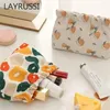 Sacs de cosmétique Layrussi petit sac mini stockage de voyage Femmes portables maquilleurs étudiant de serviette hygiénique Pouche à lèvres