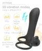 Paar vibrator pik penis ring op afstand cockring penring vagina stimulator g spot massager masturbatie seks speelgoed voor mannen vrouwen 240409