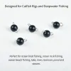 액세서리 엘리트 TG 10PCS TUNGSTEN Cheburashka Sinker Weight, 1G 1.5G 2G 3G 5G 7G Black Jig Head for Soft Bait Bass Fishing Lure Accessories