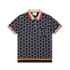 Polo -Shirt Designer Poloshemden für Mann Mode Fokus Stickerei Schlange Strumpfband kleine Bienen Druckmuster Kleidung