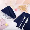 Table Noisette 20pieces Polyester Napkins pour luxueuse expérience culinaire