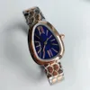 U1 Top AAA quality Women Luxury watch Serpentine dial Snake Shape stainless Super Japanese quartz movement bow buckle Bracelet Sapphire Watches Montre Reloj Gift DE