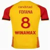 23 24 RC Lens Frankowski Soccer Jerseys Kakuta Ganago Sotoca Fofana 2023 2024 Maillot Foot Camisa de Futebol Men's Kids Kit 1501