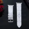 Designer Apple iWatch Straps Watchband 38mm 40mm 41mm 42mm 44mm 45mm 49mm Luxury Hi Quality Designs Watchbands iWatch 8 7 6 5 4 Leather L With Logo Box Woman Man LB