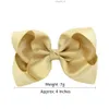 12pcs/Lot Beauty Colorful 4 Inch Grosgrain Ribbon Hair Bows Accessories With Clip Boutique Bow Hairpins Hair Ornaments