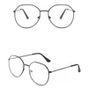 Sunglasses Portable Lightweight Eyeglasses Eye Clear Vision Metal Frame For Women Men Office Work