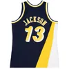 Mark Jackson sydde baskettröjor 1996-97 Hardwoods Classic Retro Fans Jersey Men Youth Women S-6XL