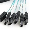 6 st/ställ in SATA till SATA -kabel 6 portar/set datum kabel 7 stift till 7 stift SAS 6Gbps HDD -splitter för serverhårdvarukabelkabel
