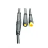 Waterdicht instrumentkabel met M6 3-pins mini buttplug en sensorsignaalconnector voor betrouwbare connectiviteit en signaaltransmissie in