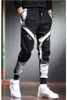 Herrenhosen Klassiker Streetwear Hip Hop Jogger Herren Briefbänder Cargo Taschen Track taktisch lässige männliche Hose Sweatpant K181