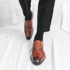 Casual Shoes 2024 Brand Classic Business Dress Oxford Suit Men's Office Fashion Elegant Formal Wedding Adulto For Men