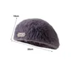 Berety kobiety zima beret czapka rozmyta miękka, odporna na zimno czapka składana vintage faux fur jesień malarz zaawansowany