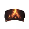 Berets Tree Yggdrasil Ritual Feuer leerer Top -Hut im Freien Visor UV Beach Tenniskappen für erwachsene Sonnenschutzmodelle Baseballkappe