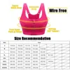 Cloud Hide Sports Bra S-xxxxxl Femmes Sous-vêtements Fiess Push Up Up Front Zipper Yoga Crop Top Bra Athletic Vest Sportswear Plus Size