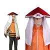 Altre forniture per feste di eventi Hokage Sarutobi Hiruzen 3 ° cosplay Anime Uzumaki Large Rain Hat UNISEX Halloween Fancy Cap Solo6999190