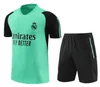 Ensembles de survêtement 24/25 sets de survêtement Real Madrid 24 25 Shorts courts shorts et enfants Kit Football Chandal Futbol survivant Madrides Training Suit Soccer Jersey