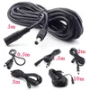 2024 Female to Male Plug CCTV DC Power Cable Extension Cord Adapter Power Cords 5.5mmx2.1mm For Camera Power Extension Cords for CCTV camera