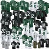 8 Aaron Rodgers Ahmad Sauce Gardner Quinnen Williams Football Jersey Breece Hall Garrett Wilson Zach Wilson Maglie cucite