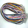 100 pcs gemischte Farben DIY Korean Wachs Kabel Leder Halskette 2mm Schmuckzubehör Erkenntnisse 4468037