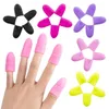 5 -stcs/set nagellak remover cover siliconen UV gel reinigingsvingerkap herbruikbare manicure gereedschap salon accessoires nail art
