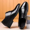 Dress Shoes Men's Elevator Platform Breathable Casual Business Genuine Leather Heightening Flat/6CM Taller Male