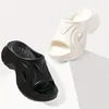 Dress Shoes Summer Women Slippers Couple Beach Soft EVA Thick Sole Slides Platform Flat Heel Casual Sandals