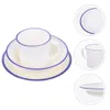 Dinnerware Sets Dish Cup Set Coffee Mugs Creative Plate Bowl Kit Suite Home Melamine Vintage Water Drinking