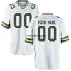 Customized Green Bay Football Jersey American Game Jerseys Personalized Last Name Any Number All Stitched Us Size S6XL 240416