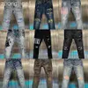 Motorcykel Ksubi Jeans Mens Jeans European Jean Hombre Letter Star Men broderi Patchwork Ripped For Trend Brand Motorcykel Pant Skinnythm 2elo