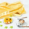プレート2/4pcs Bandeja de Armazenamento com desenhos urso gusingador alimentos fofos placa decorativa para lanche frutas