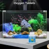 Aquariums Aquarium Comprimés d'oxygène Perces d'herbe aquarium Plantes aquatiques Folie flottante herbe à long terme particules d'oxygénation pour le poisson