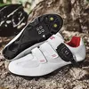 Cykelskor 2024 MTB Men Mountain Footwear Racing Road Bicycle Flat Clit Sneaker Cleat Women Dirt Speed ​​Route Cykling SPD