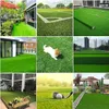 装飾的な花人工草絨毯緑のシミュレーション合成ガーデン芝生マットdiy屋内床の装飾ロール