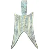 Dekorativa figurer Spring och Autumn Warring States Ancient Coin Cloth Shovel Collection Pre-Qin Currency Antique Crafts Shrupp Point