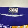 American Lakers Mitchell NessmN Team Logo Blue Ball Sports Shorts Basketball Pants Mens