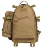 Plecak 45L Mountainering Tornerzy trzypoziomowy torba na kolację z kurczaka Sports Jazda na zewnątrz taktyczny atak 3D