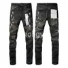 Motocicletta ksubi jeans jeans viola designer per uomini tag marchio con foro estivo hight di qualità ricamo pantaloni denim maschi i36b 1har 1har