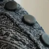 سترات الرجال 2024 MASSMARM MAN Blue-Gray-Gray Wool Wool Wool Pullover Sweater