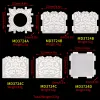 Equipments DIY Tissue Box Crystal Epoxy Resin Mold Pumping Tray Mold Hollow Pattern Storage Car Tissue Box Silicone Mold