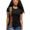 Parkläder Summer T-shirt Kvinnor Afrikansk tryck Etnisk t-shirt O-Neck Kort ärm Casual Tee Tops för Women Men Camiseta 240420