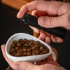Chicchi di caffè espresso vassoio da dosaggio in ceramica e da 8 ml di accessori per barista a vassoio per tè kungfu spray per macine manuale automatico 240416