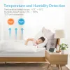 CONTRÔLE TUYA WIFI Smart Temperature and Humidity Capteur Lux Detector Light Detecteur Hygromètre Indoor Thermomètre LCD Écran fonctionne avec Alexa