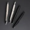 Stylos Majohn New A1 Press Metal Fountain Pen Fish Scale Fish Screate Rettractable EF Filt avec Clip Converter Ink Writing Gift stylo