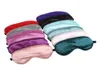 Imitatited Silk Sleeping Eye Mask Sleep Bagued Shade Patch Cover Vision Care Travel Travel Portable Masks Relax Boulangers Whole9286790