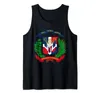 100% Baumwollmantel von Wapfrepublik Dominicana Bandera Dominican Flaggen Tanktopmen Schwarze T-Shirts Größe S-3xl 240419