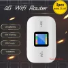 Routers 150Mbps 4G Router Wireless Sim Tarjeta SIM WiFi Wifi desbloqueado Cat4 WiFi de alta velocidad Modem Moblie Pocket Mifi Hotspot para el automóvil en casa