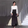 カジュアルドレスエレガントな女性Eid Muslim Party Dress Abaya Musulman Fahsion Silky Dubai Ramadan Abayas Moroccan Caftan Kaftan Vestidos