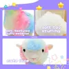 TGTOYS Light Up Rainbow Llama fylld djur för barn Alpaca Plush Toy With Night Light for Girls Baby Toddlers 12 240419