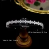 Hair Clips 3A Cubic Zirconia Crystal Headband Wedding Jewelry Diademas Birthday Party Tiara Accessories For Girls A01534