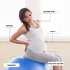 Yoga Ball Pilates Fitness Gym Fitball Balance Exercise Workout Ball 65/75/85CM 240417